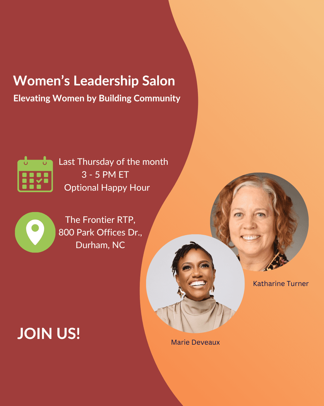 Events page graphic - Women's Salon
